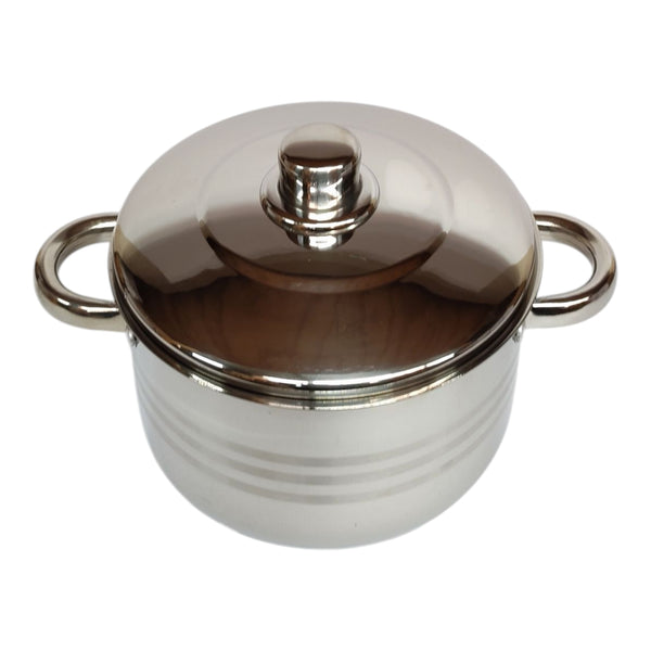 CACEROLA INOX. 20CM 0,6MM OSLO VITTA