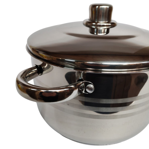 CACEROLA INOX. 24CM 0,6MM OSLO VITTA