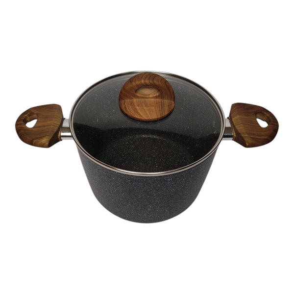 CACEROLLA INDUCCION GRANITO 20CM BAROLY