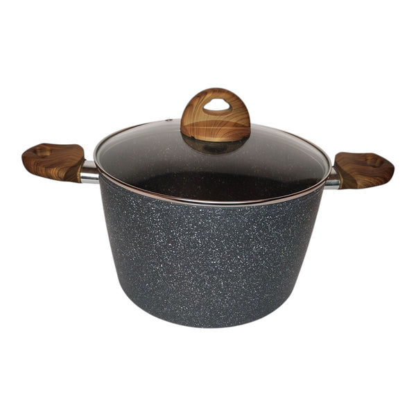 CACEROLLA INDUCCION GRANITO 24CM BAROLY