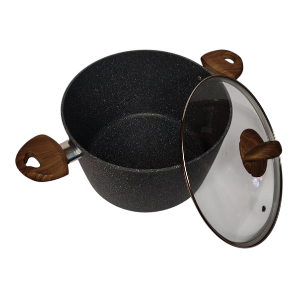 CACEROLLA INDUCCION GRANITO 26CM BAROLY