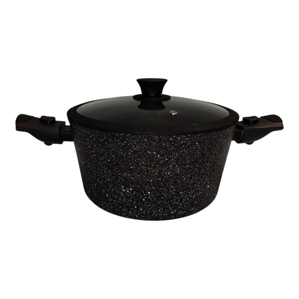 OLLA PARA HORNO INDUCCION GRANITO 24CM. MULTIMENAJE