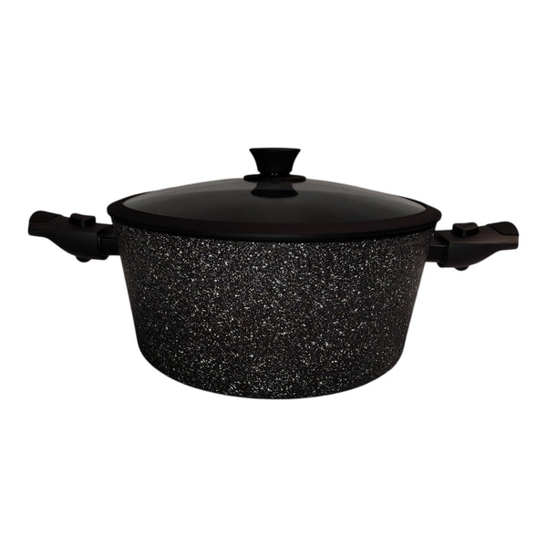 OLLA PARA HORNO INDUCCION GRANITO 28CM MULTIMENAJE