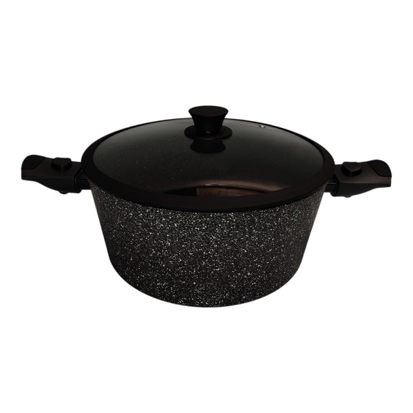 OLLA PARA HORNO INDUCCION GRANITO 28CM MULTIMENAJE