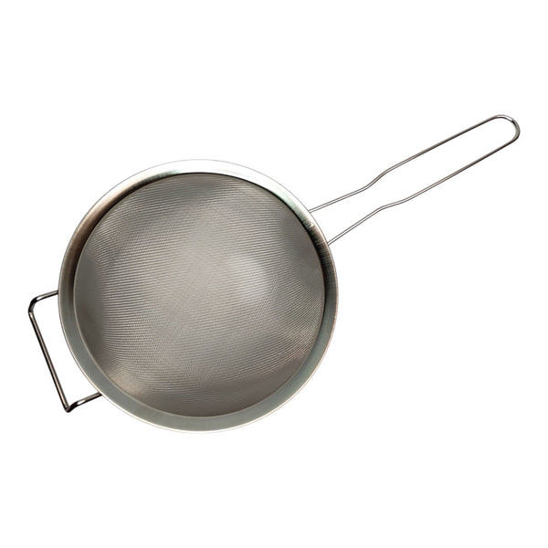 COLADOR MALLA CON SOPORTE INOX. 25,5CM MULTIMENAJE