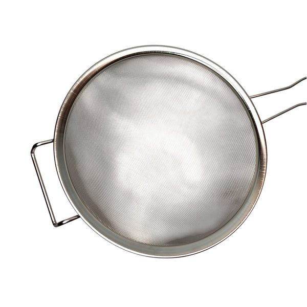 COLADOR MALLA CON SOPORTE INOX. 28,5CM MULTIMENAJE