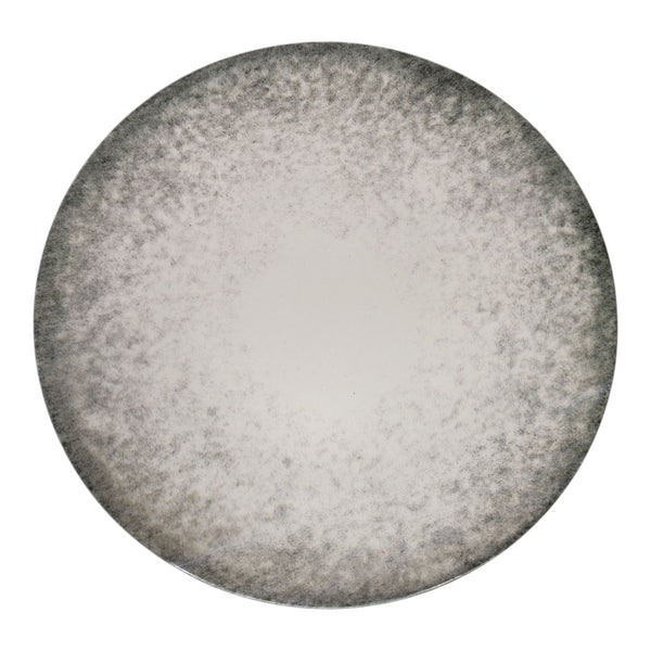 PLATO BAJO RUSTICO PLATA 25 CM TRAMONTINA