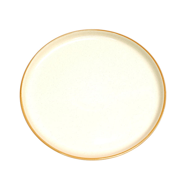 PLATO BASE CERAMICA BEIGE 26,5CM MULTIMENAJE