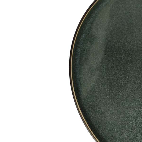 PLATO BASE CERAMICA VERDE 26,5CM MULTIMENAJE