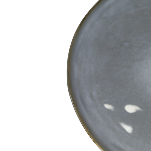 PLATO BASE CERAMICA GRIS 27,3CM MULTIMENAJE