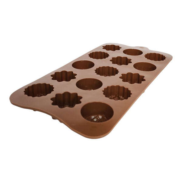 MOLDE CHOCOLATE SILICONA ESFERA