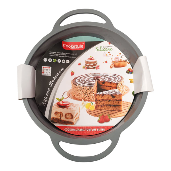 MOLDE BIZCOCHO SILICONA REFORZADO 25X5 COOKSTYLE