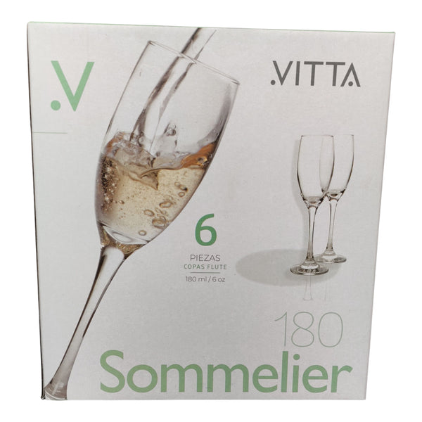 COPA FLUTE 180ML SOMMELIER VITTA