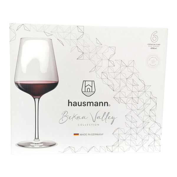 COPA CRISTAL VINO BEKAA VALLEY 650ML HAUSMANN