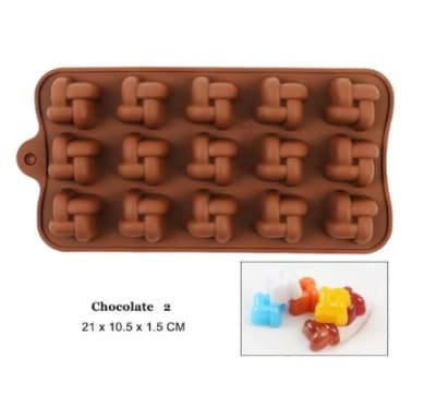 MOLDE CHOCOLATE SILICONA BOMBON