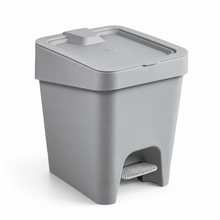 Basurero con Pedal Polipropileno Gris 8 L - Uz