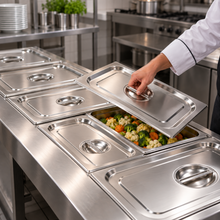 Tapa para Contenedor Gastronorm GN 1/1 Acero Inoxidable 53x32,5 cm - Multimenaje