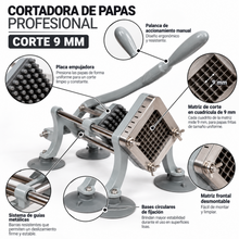 Cortadora de Papas Profesional 9 mm - Impogar