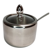 AZUCARERO INOX. CON CUCHARA 8CM MULTIMENAJE
