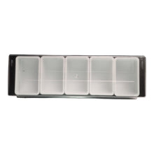 DISPENSADOR CONDIMENTOS BAR 5 DIVISIONES MULTIMENAJE