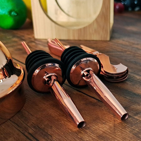 DOSIFICADOR DE LICOR COLOR COBRE 12CM MULTIMENAJE