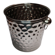 BALDE HIELO INOX. MARTILLADO 25X21,5CM MULTIMENAJE