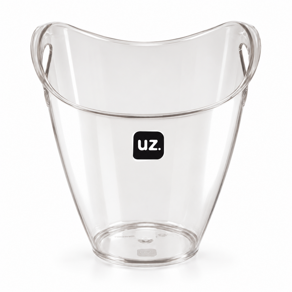 Balde para Hielo Poliestireno Transparente 3,3 L - Uz