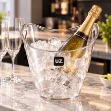 Balde para Hielo Poliestireno Transparente 3,3 L - Uz