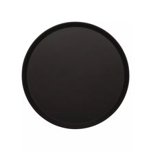 Badeja Garzon Antideslizante Redonda Negra 45cm - Multimenaje