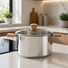 Batería De Cocina Para Inducción 6 Piezas Acero Inoxidable Plateado Norwich - Vitta