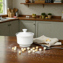 Azucarero Porcelana Blanca 300ml - Condor