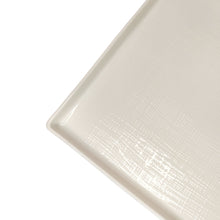 BANDEJA RECT. PORDELANA BLANCA 41X18,6X3CM MULTIMENAJE
