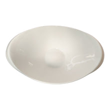 FUENTE HONDA OVAL PORCELANA BLANCA 33X21X10,5CM MULTIMENAJE
