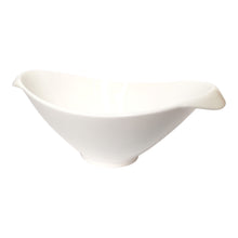 FUENTE HONDA OVAL PORCELANA BLANCA 33X21X10,5CM MULTIMENAJE
