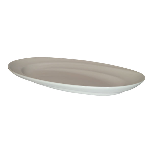 FUENTE OVAL PORCELANA BLANCA 50X29CM MULTIMENAJE