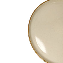 PLATO BASE CERAMICA BEIGE 26,5CM MULTIMENAJE