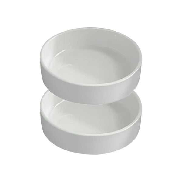 Pocillo Mantequilla Porcelana Blanca 7,5 Cm MTH