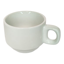 TAZA CAFE PORCELANA BLANCA 100 CC MULTIMENAJE