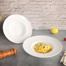 Plato Pasta Sombrero Porcelona Blanca 28 Cm -  Multimenaje