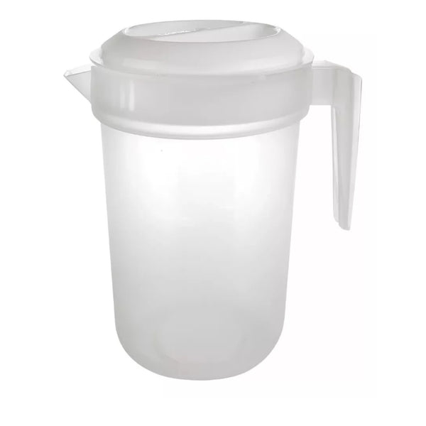 JARRO PLASTICO CON TAPA Y MEDIDA 4LT MULTIMENAJE