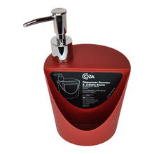 DISPENSADOR JABON ROJO 600ML COZA