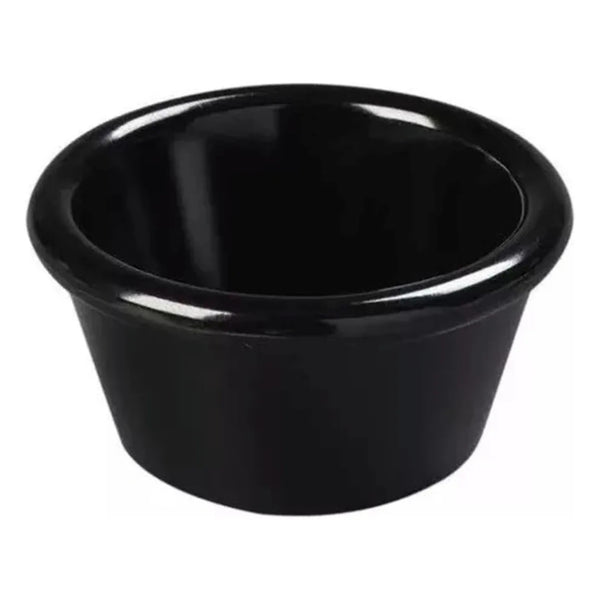 RAMEKIN MELAMINA NEGRO 2OZ MULTIMENAJE