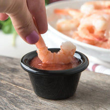 RAMEKIN MELAMINA NEGRO 2OZ MULTIMENAJE