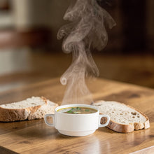 Taza Consomé Apilable Policarbonato Blanco 350cc 10,5X6CM - Multimenaje