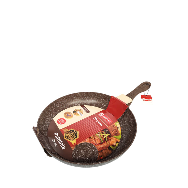 SARTEN INDUCCION GRANITO COLOR CAFE 32CM BALORY