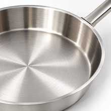 Sartén Acero Inoxidable Inducción 24 cm Icona - Metaltex