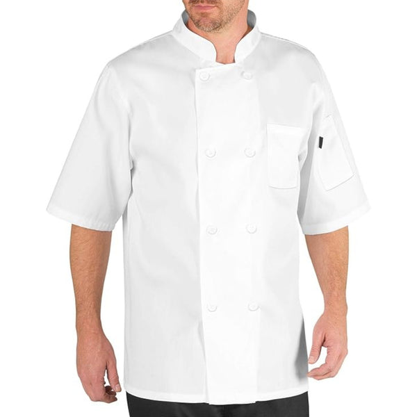 Chaqueta Chef Blanca Con Respirador T/M Multimenaje