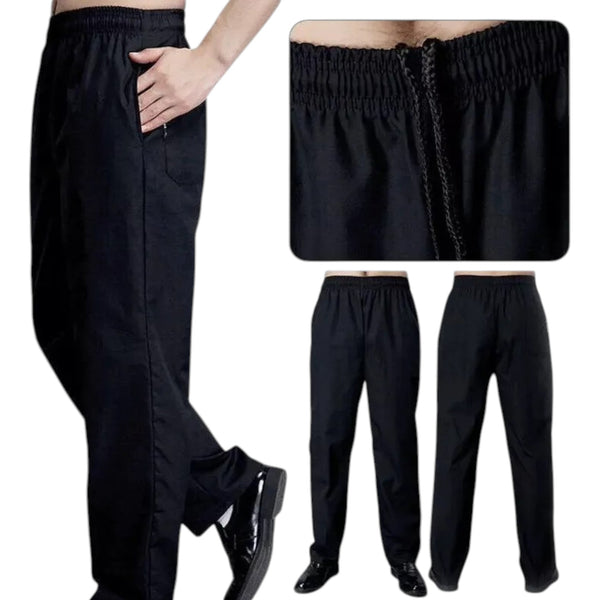Pantalón Chef Negro Talla XXXL - Multimenaje