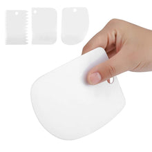 Raspas 3 Piezas Plastica Color Blanco 9x12cm - Multimenaje