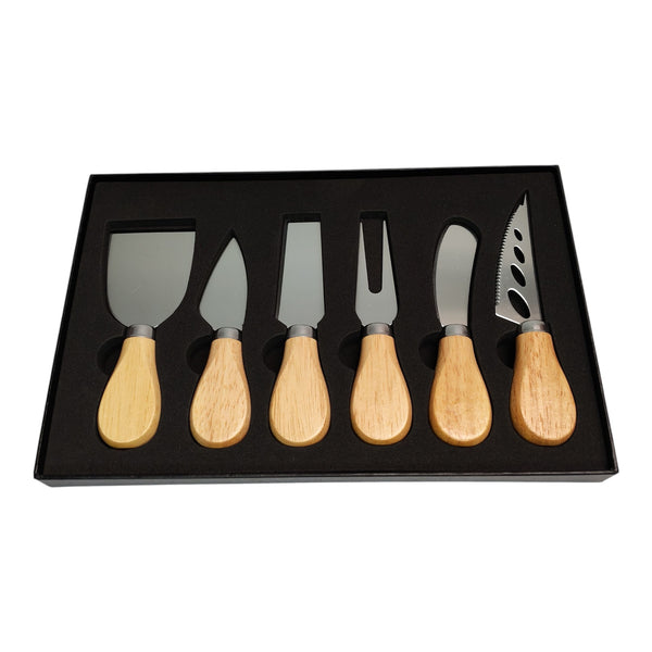 CUCHILLOS PARA QUESO 6PZAS MULTIMENAJE